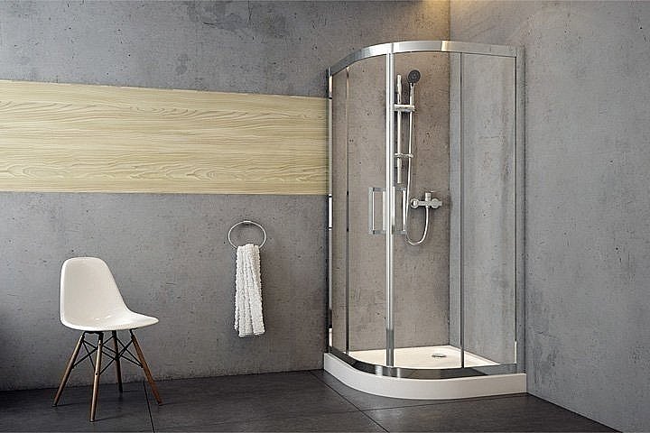 Душевой уголок полукруглый Excellent ACTIMA 600 90х90 купить в интернет-магазине Sanbest